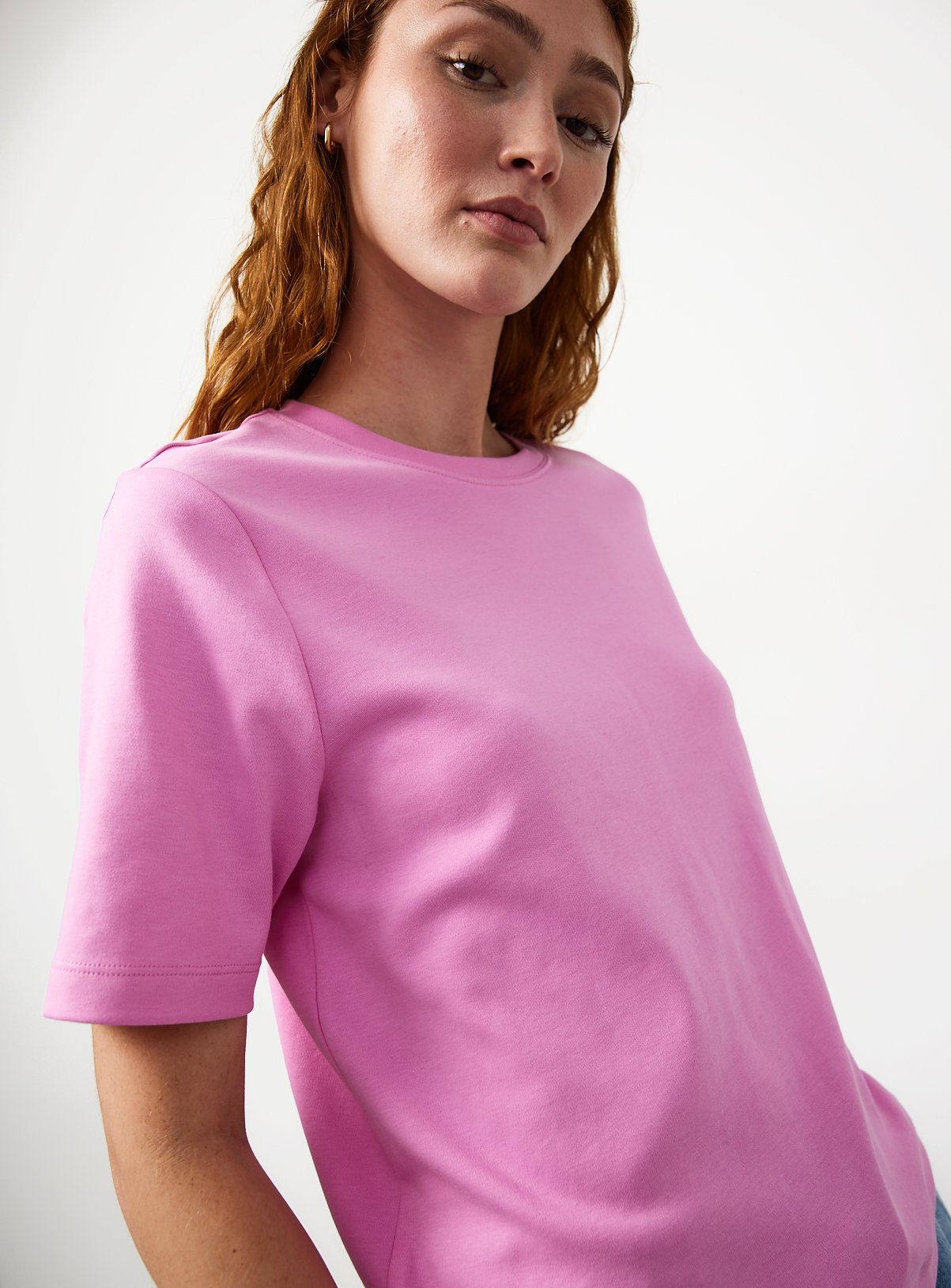 Dark Pink Pure Cotton Ultimate T-Shirt 24 - Image 3 thumbnail